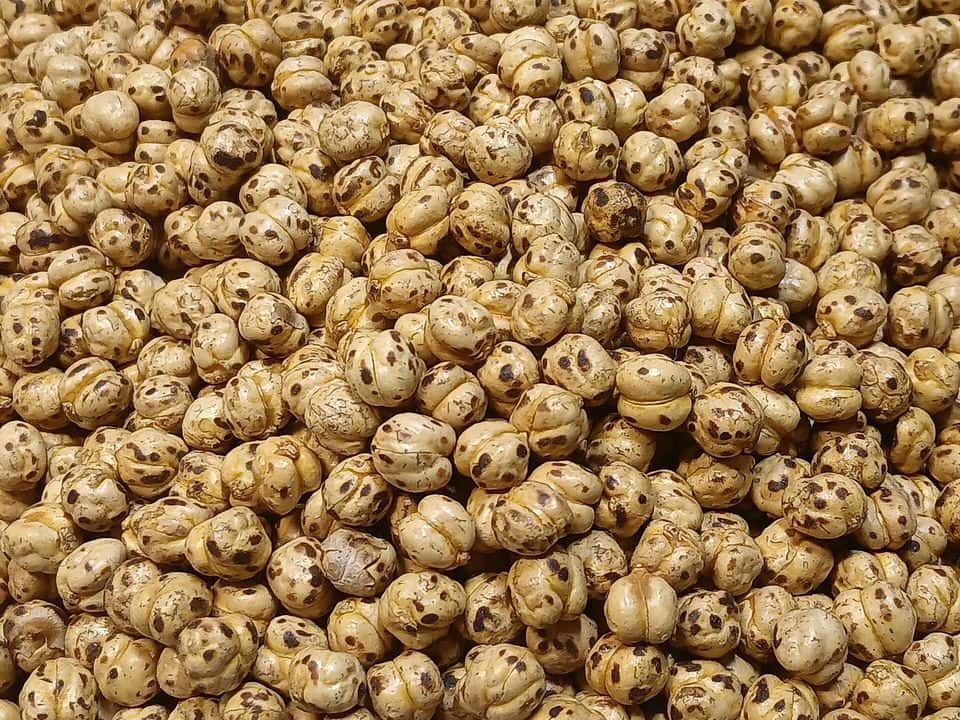 Năut crocant cu scorțișoară și cacao, gata de servit