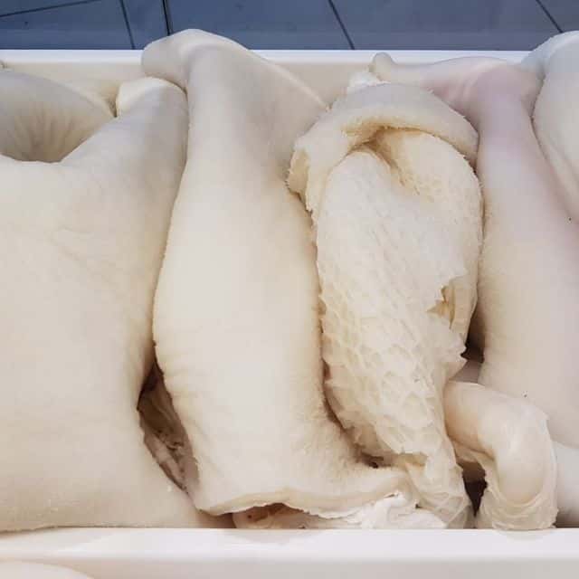 Burtă de vită curățată