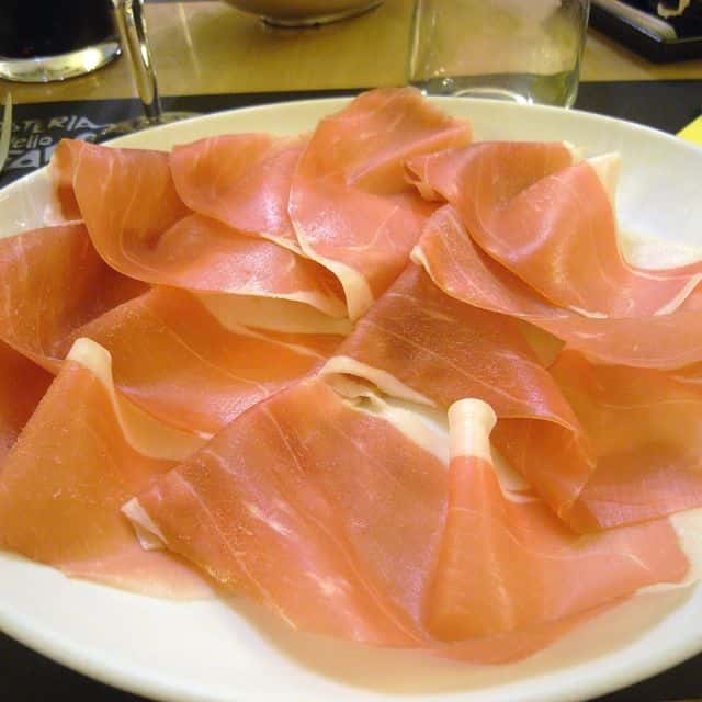 Prosciutto crudo feliat