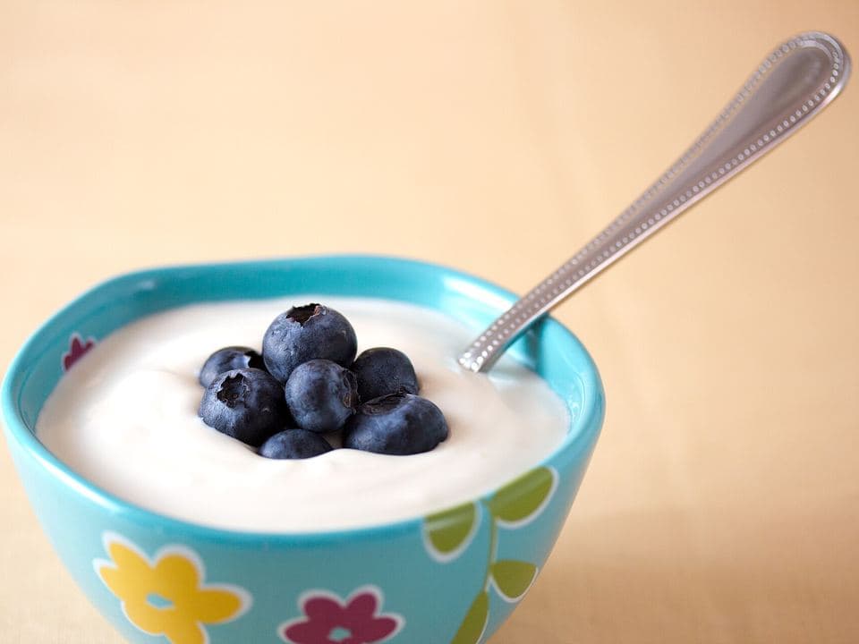 Skyr cu afine