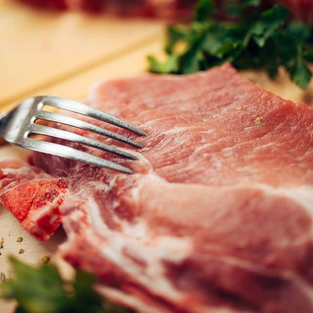 Cotlet de porc dezosat